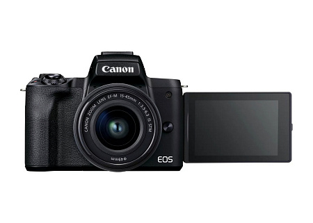 Беззеркальный фотоаппарат Canon EOS M50 Mark II Vlogger Kit, Чёрный