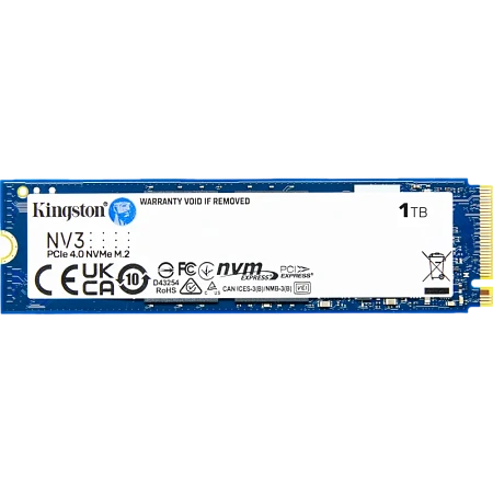 Накопитель SSD Kingston NV3, 1024Гб, SNV3S/1000G