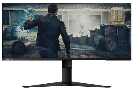 34" LENOVO G34w-10, Black, Curved-VA, 3440x1440, 144Hz, FreeSync, 4ms, 350cd, 3M:1, HDMI+DP