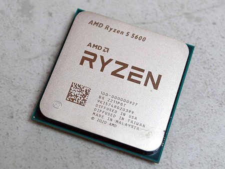 CPU AMD Ryzen 5 5600 (3.5-4.4GHz, 6C/12T, L2 3MB, L3 32MB, 7nm, 65W), Socket AM4, Box CPU AMD Ryzen 5 5600 (3.5-4.4GHz, 6C/12T, L2 3MB, L3 32MB, 7nm, 65W), Socket AM4, Box