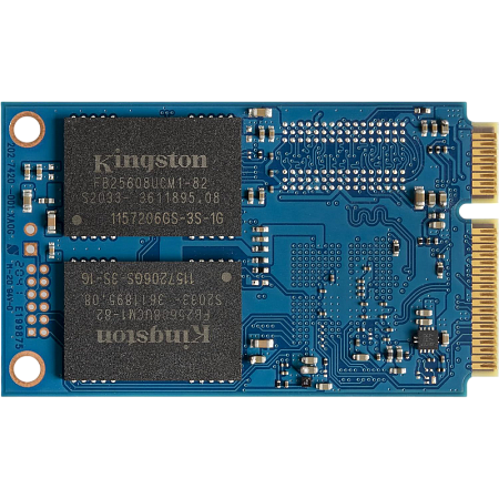 .mSATA SSD  256GB Kingston KC600 [R/W:550/500MB/s, 90K/80K IOPS, 150TBW, 3D-NAND TLC]