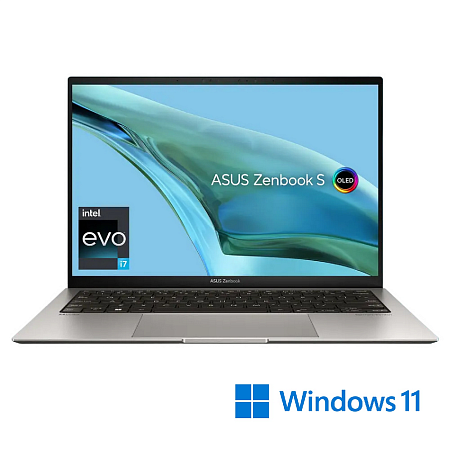 Ноутбук 13,3" ASUS Zenbook S 13 OLED UX5304VA, Basalt Grey, Intel Core i7-1355U, 16Гб/1024Гб, Windows 11 Home