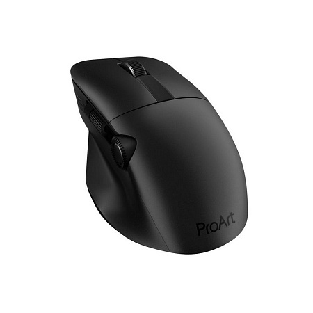 Wireless Mouse Asus ProArt MD300, up to 4200dpi, 6 buttons, Asus Dial, 109g. 800mAh, 2.4/BT, Black