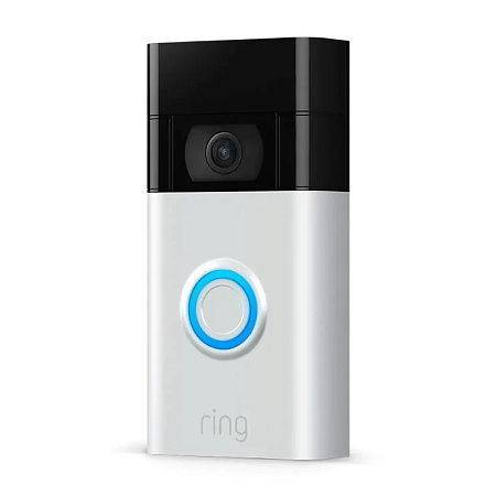 Ring Video Doorbell, Satin Nickel