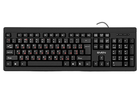 Keyboard & Mouse SVEN KB-S320C, Classic layout, Splash proof, 1000 dpi, 4 buttons, 1.5m, USB, EN/RU, Keyboard & Mouse SVEN KB-S320C, Classic layout, Splash proof, 1000 dpi, 4 buttons, 1.5m, USB, EN/RU,