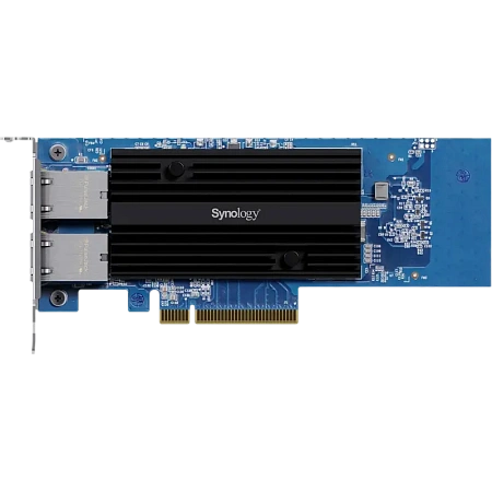 Сетевой адаптер SYNOLOGY E10G30-F2 + дополнительная карта, Синий Сетевой адаптер SYNOLOGY E10G30-F2 + дополнительная карта, Синий