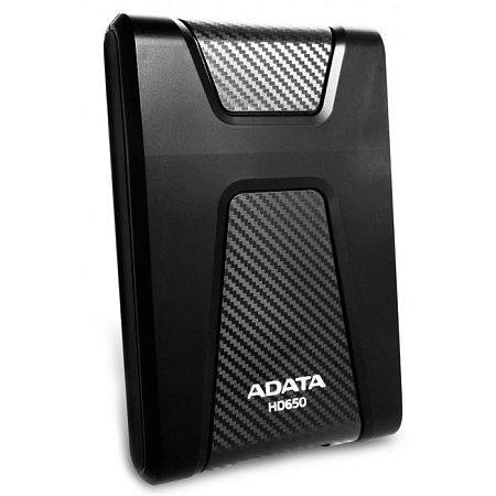 Внешний портативный жесткий диск ADATA HD650, 1 ТБ, Чёрный (AHD650-1TU3-CBK)