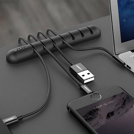 UGREEN Cable Organizer 7 Slots | LP114, Black