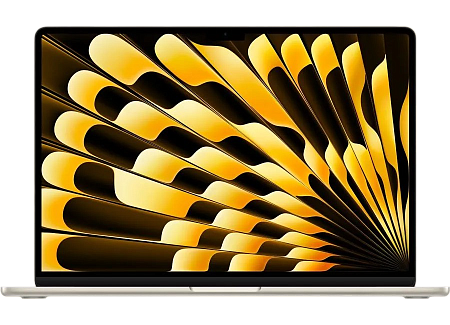 Ноутбук 15,3" Apple MacBook Air A2941, Starlight, M2 with 8-core CPU and 10-core GPU, 16Гб/512Гб, macOS Ventura