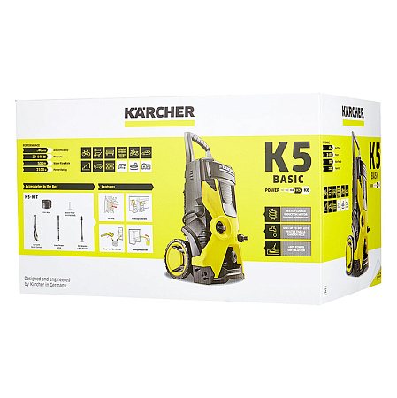 Мойка высокого давления Karcher K 5* Basic, 1.180-580.0