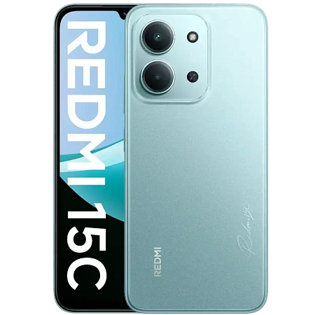 Смартфон Xiaomi Redmi 15C, 4Гб/256Гб, Mint Green