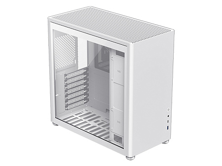 Case ATX GAMEMAX Spark Pro, w/o PSU, 0.8/0.6mm, Front Metal, Dual Side Tempered Glass, Dust Filter, 