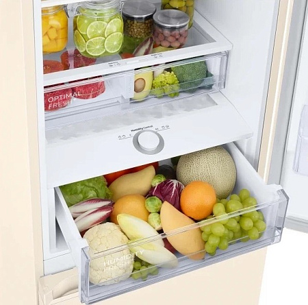 Холодильник Samsung RB38T676FEL/UA, Бежевый