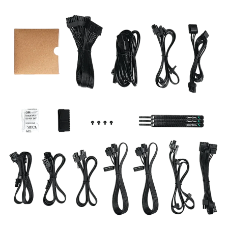 Power Supply ATX 850W Deepcool PQ850M, 80+ Gold, 120mm, Active PFC, Full Bridge SRC LLC + DC/DC, Fan