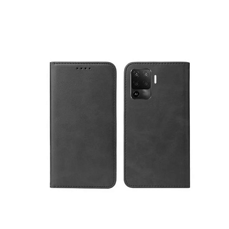 Helmet Case Shell Flip Oppo Reno 5 Lite, Black