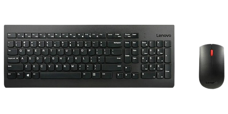 Lenovo Essential Wireless Combo Keyboard & Mouse, Wireless 2.4G, Russian/Cyrillic (4X30M39487)