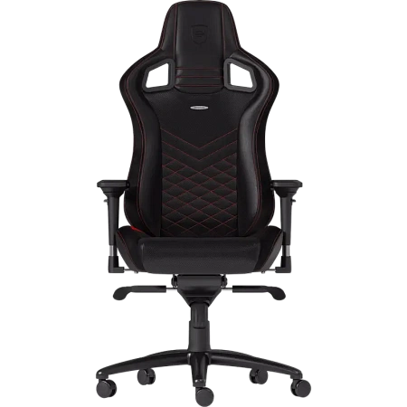 Игровое кресло Noblechairs Epic, Искусственная кожа, Черный/Красный