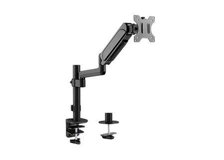 Table/desk 1-display mounting "MA-DA1P-01" Gembird (rotate,tilt,swivel),17”-32”,up to 9 kg,VESA:75x7