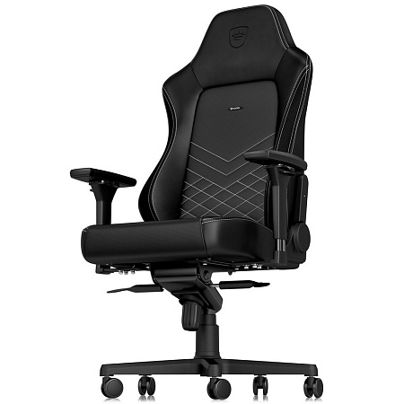 Gaming Chair Noble Hero NBL-HRO-PU-BPW Black/White, User max load up to 150kg / height 165-190cm