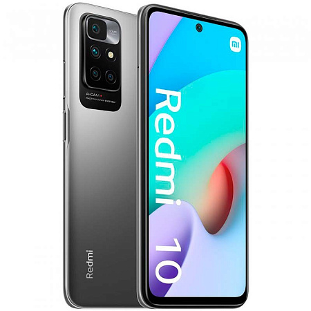 Xiaomi Redmi 10 4/128 Gb EU Carbon Grey, iphone, xiaomi, samsung, oppo, чехол, стекло
