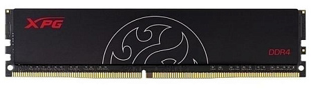 .8GB DDR4-3200MHz   ADATA XPG  Hunter, PC25600, CL16-20-20, 1.35V, Intel XMP 2.0, Black Heatsink