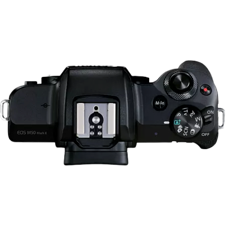 Беззеркальный фотоаппарат Canon EOS M50 Mark II + EF-M 18-150 IS, Чёрный