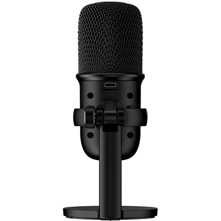 Microphones HyperX SoloCast, 14mm condenser capsules, Cardioid, 74db, -6 db, 96 kHz, 24bit, Tap-to-M
