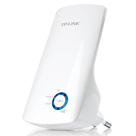 Wi-Fi N Range Extender TP-LINK "TL-WA854RE", 300Mbps, Integrated Power Plug