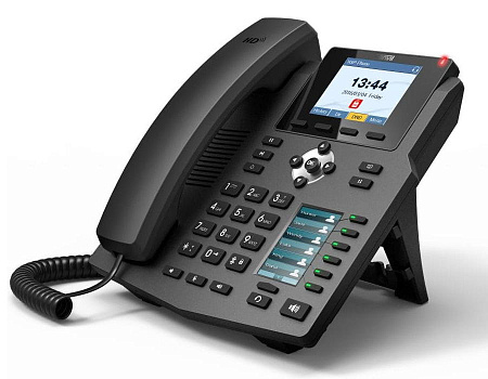 Fanvil X4 Black, VoIP phone, Colour Display, SIP support