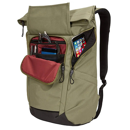 Backpack Thule Paramount PARABP2116, 24L, 3204214, Olivine for Laptop 15,6" & City Bags