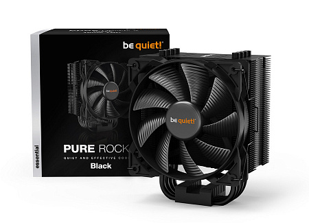 AC be quiet! "Pure Rock 2 Black" (19.1-26,8dBA, 1500RPM, 51.4 CFM, 120mm, PWM, 150W, 4x6 mm, 580g.) 