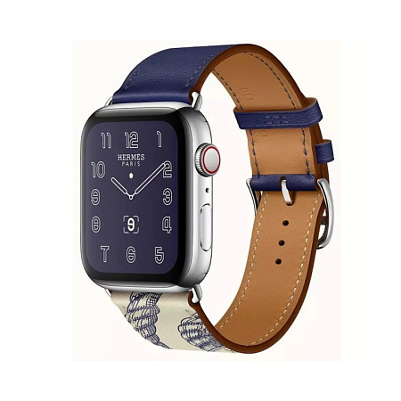 VPG Rhea Series Real Leather iWatch Strap 38/40/41mm Blue