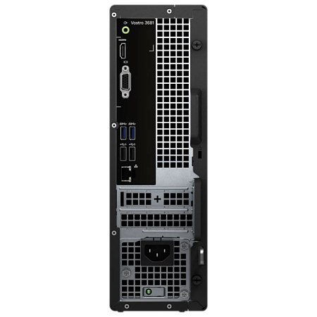 Dell Vostro 3681 SFF Black (Core i3-10100 3.6-4.3 GHz, 4GB RAM, 1TB HDD, DVD-RW, WiFi, Ubuntu) 