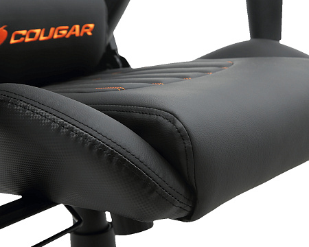 Gaming Chair Cougar EXPLORE Black, User max load up to 120kg / height 145-180cm