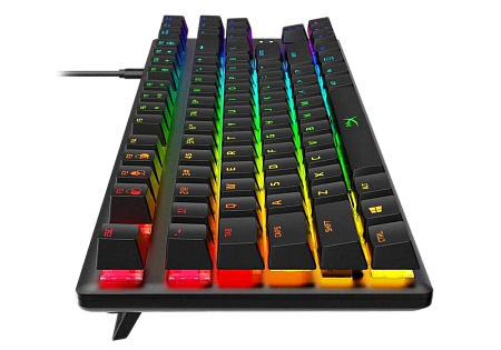 Клавиатура HyperX Alloy Origins Core, Проводное, Чёрный