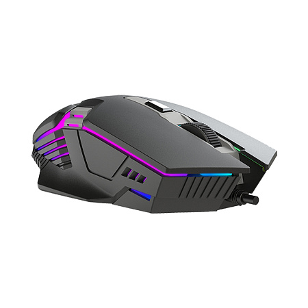 Xtrike Me Mouse Gaming  GM-110 Wired,  Elite RGB, Black/Grey/Red/Blue