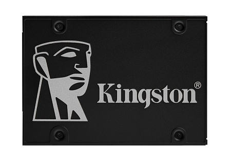 2.5" SATA SSD  256GB  Kingston KC600 [R/W:550/500MB/s, 90K/80K IOPS, SM2259, 3D NAND TLC] 