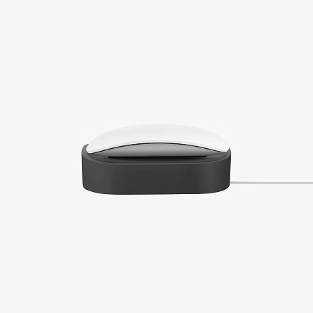 Uniq Compact Charging for Magic Mouse, Dark Grey