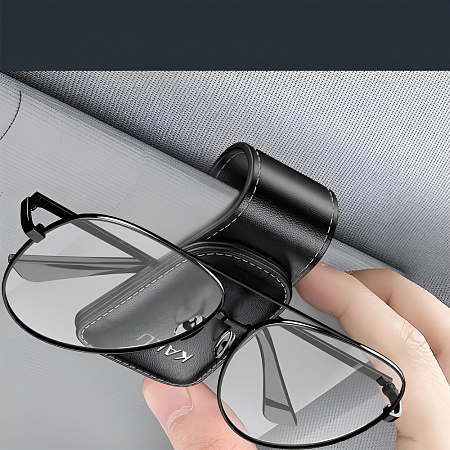 KAKU KSC-1524 MOKA Universal Car Glasses Holder Clip, Black