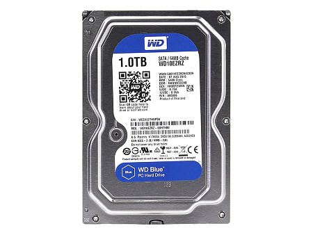 3.5" HDD 1.0TB-SATA- 64MB Western Digital "Blue (WD10EZRZ)" 3.5" HDD 1.0TB-SATA- 64MB Western Digital "Blue (WD10EZRZ)"