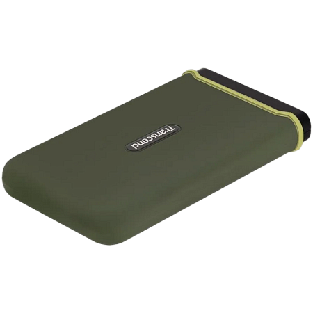 Внешний портативный SSD накопитель Transcend ESD380C, 4 ТБ, Military Green (TS4TESD380C)