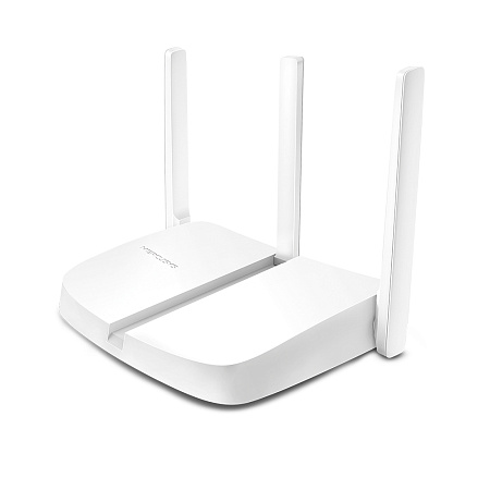 Wi-Fi N MERCUSYS Router, "MW305R RF", 300Mbps, 3x5dBi Antennas, 3xLAN Ports (Поврежденная упаковка)