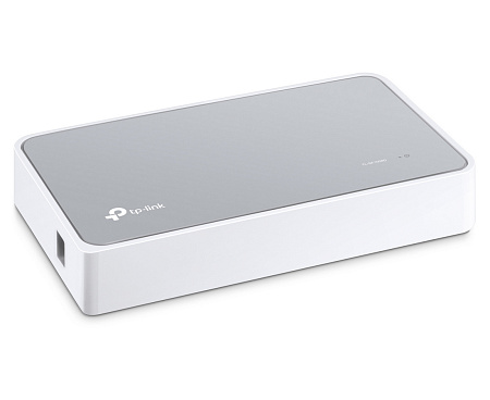 .8-port 10/100Mbps Desktop Switch  TP-LINK "TL-SF1008D", Plastic Case