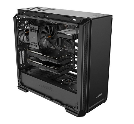 Case ATX be quiet! Silent Base 601, w/o PSU, 2x140mm, Fan controller, Insulation mats, Dust filters,