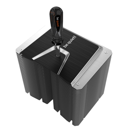 AC be quiet! "Shadow Rock 3" (11.5-24,4dBA, 1600RPM, 120mm, PWM, 190W, 5x6mm, 710g.)