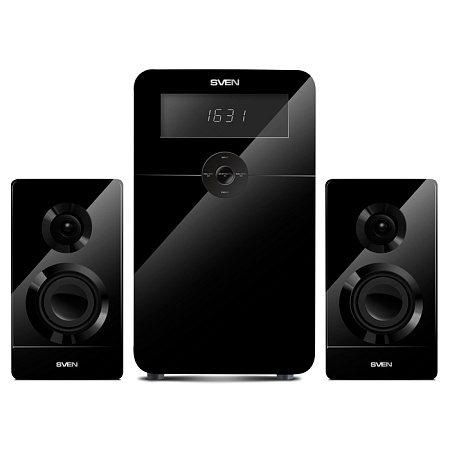 Speakers SVEN "MS-2250" SD-card, USB, FM, remote control, Bluetooth, Black, 80w/50w + 2x15w/2.1