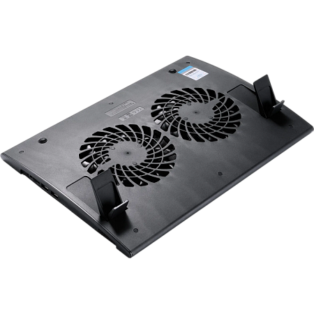 Notebook Cooling Pad Deepcool WIND PAL FS,  up to 17'', 2x140mm, 2xUSB, Fan speed control
