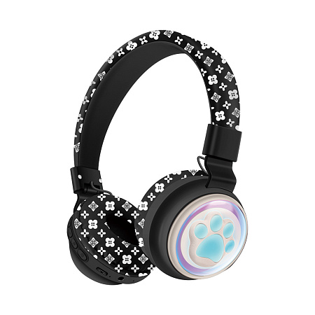 Musen Wireless Headphones on Ear AKZ-601D, BLACK Musen Wireless Headphones on Ear AKZ-601D, BLACK