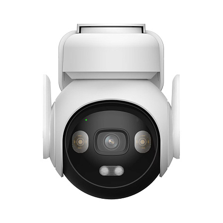 imou Outdoor AOV PT Security Camera with 5W Solar Panel Wi-Fi+4G 3K 5MP, White