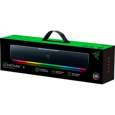 Gaming Soundbar Razer Leviathan V2 X, 2x2"&2x4", Max SPL: 90dB, RGB, BT 5.0/USB